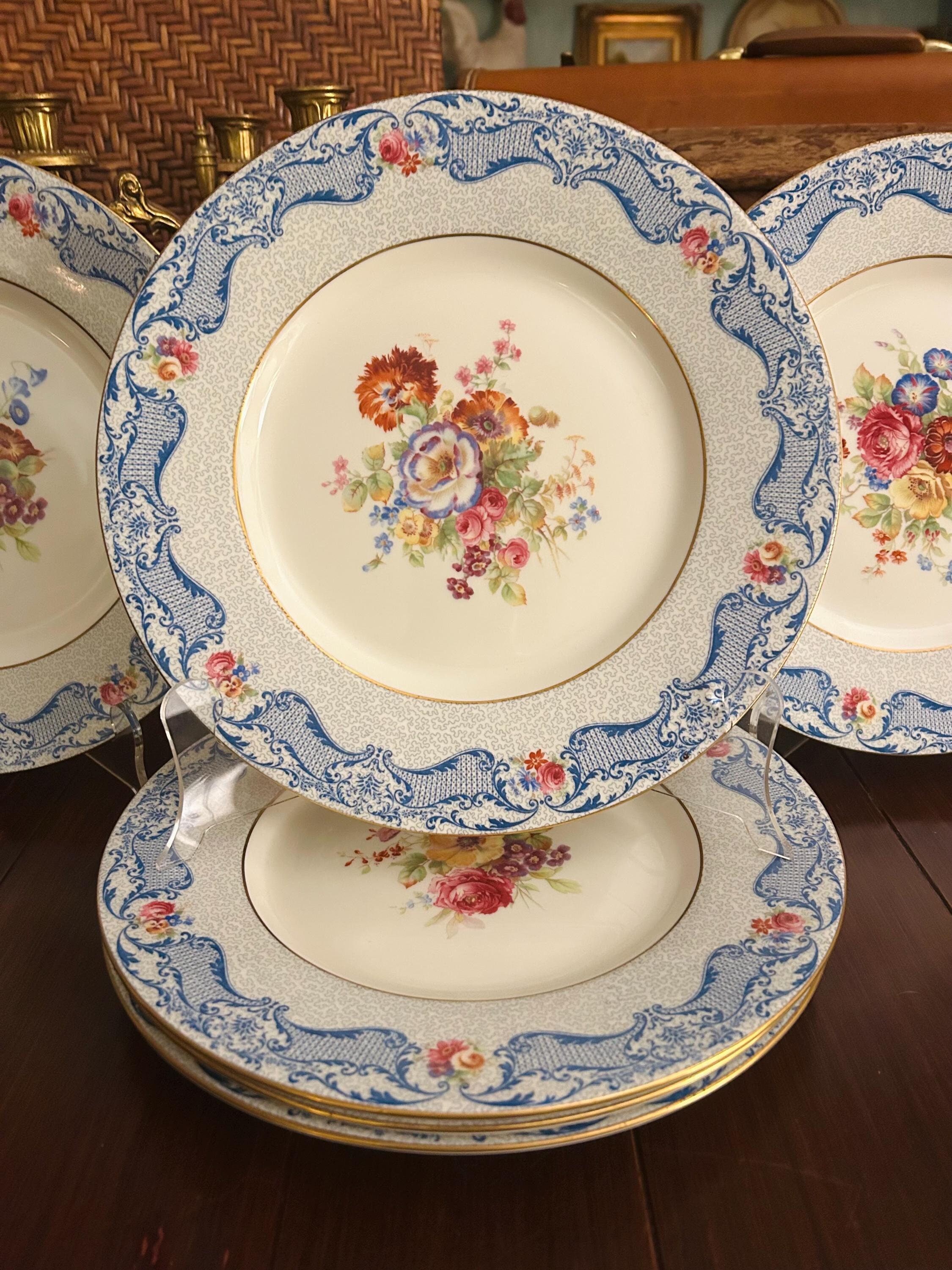 Vintage Royal Doulton Set of 6 Dinner/charger Plates, 11