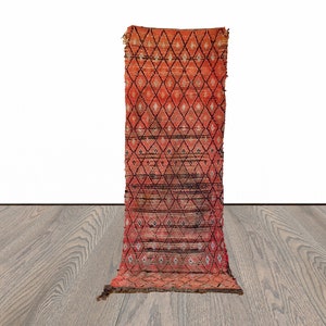 Moroccan Berber runner rug 3x7 ft.