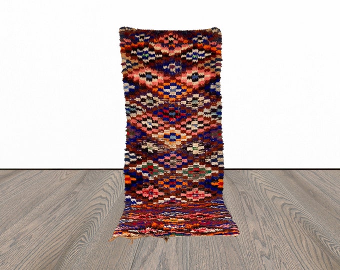 3x8 ft Moroccan vintage runner rug!