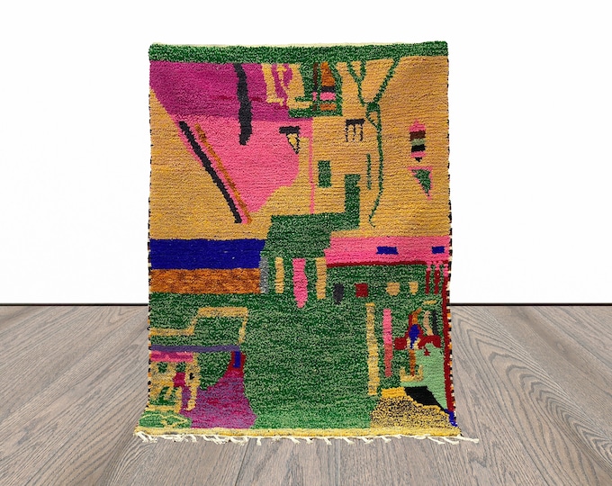 Home Decor Abstract Colorful Area Rug 5x7.