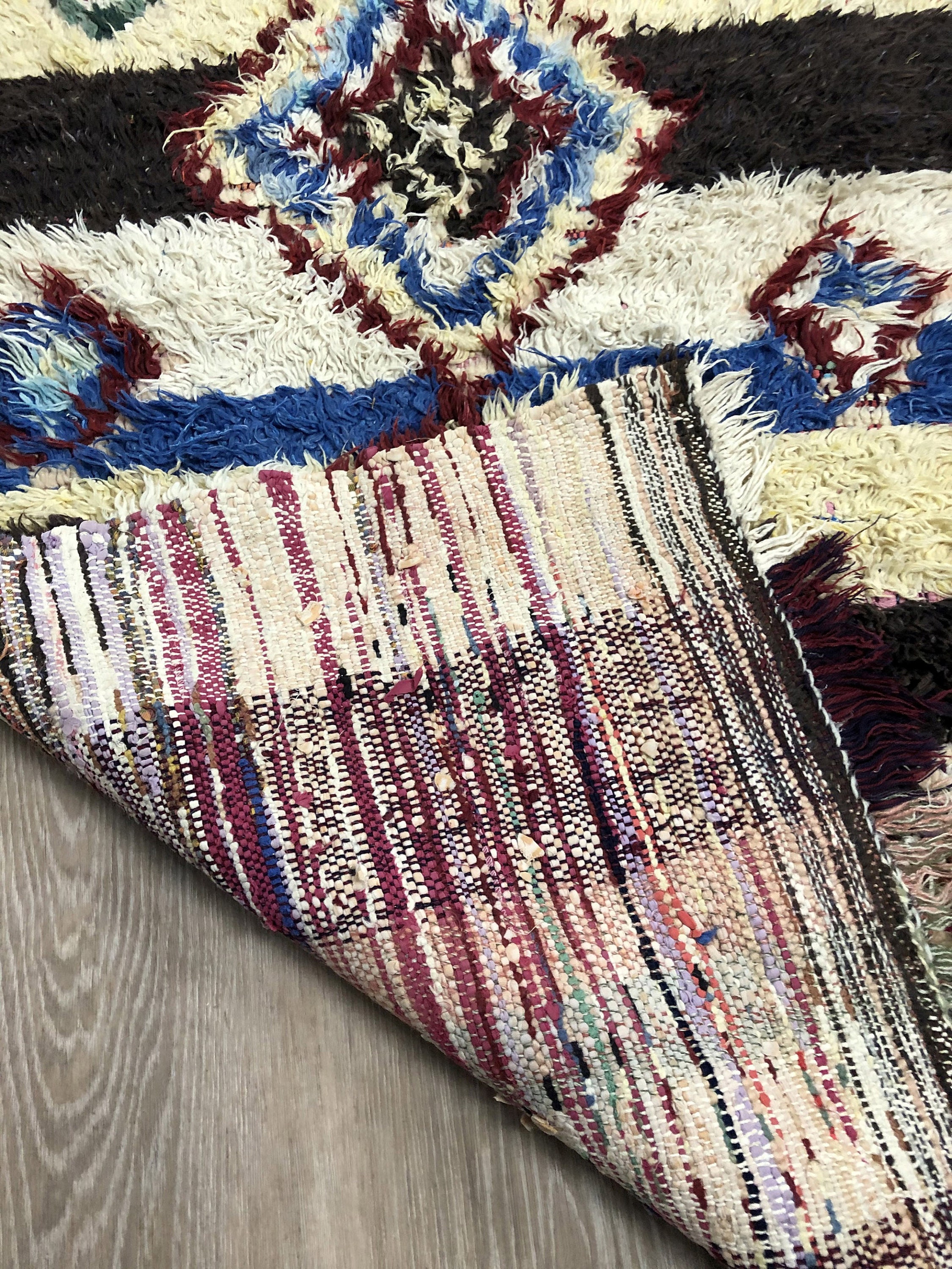 Blue and white Kitchen runner rug 3x7 Moroccan Berber Tribal Etsy