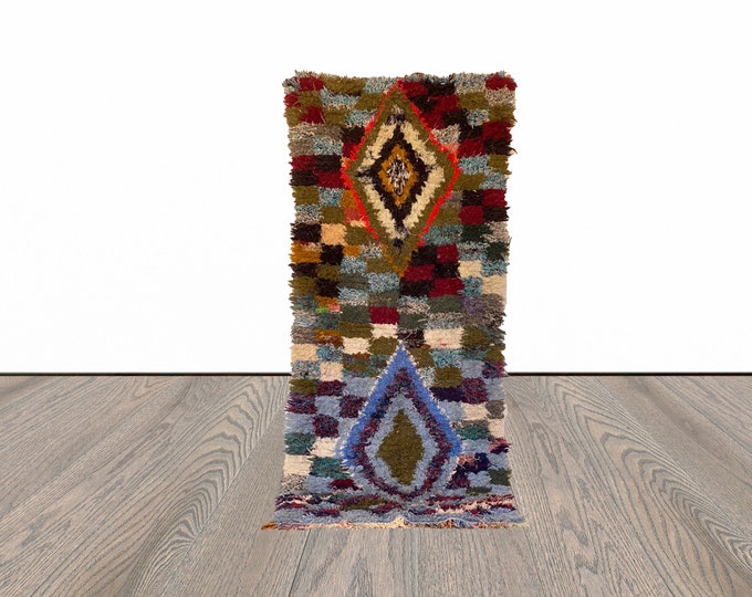 3x7 ft vintage Moroccan Berber rug!