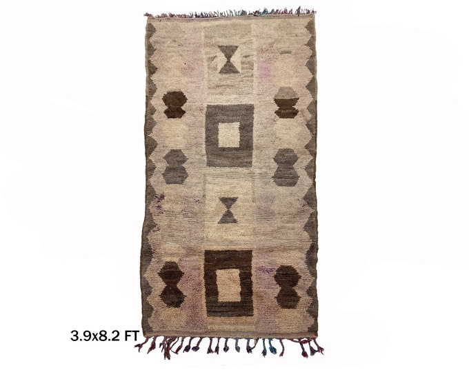 4x8 Moroccan Wool Area Rug for Cozy Home Decor!