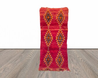 3x7 ft Moroccan vintage Berber rug!