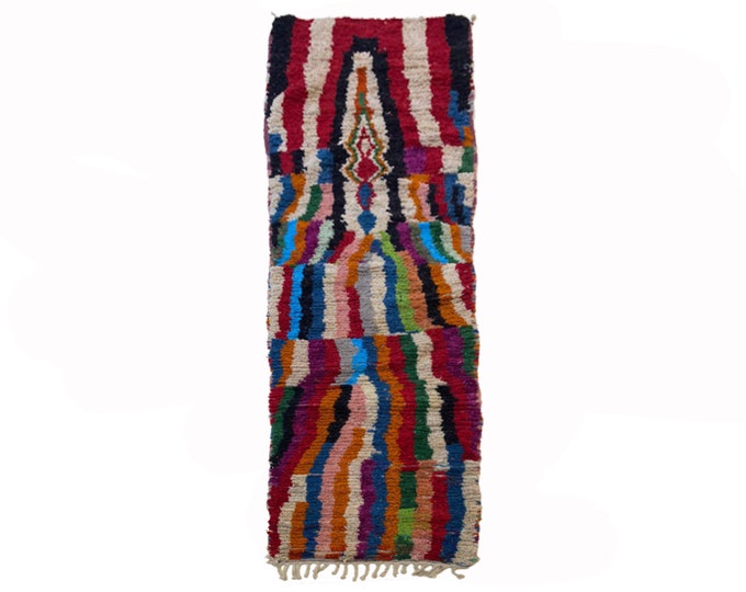 Hallway Moroccan Berber Runner Rug, Custom Bohemian Wool Rug Runner!