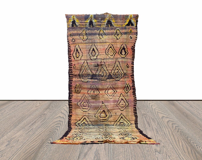 4x12 Large Berber Moroccan Rug.