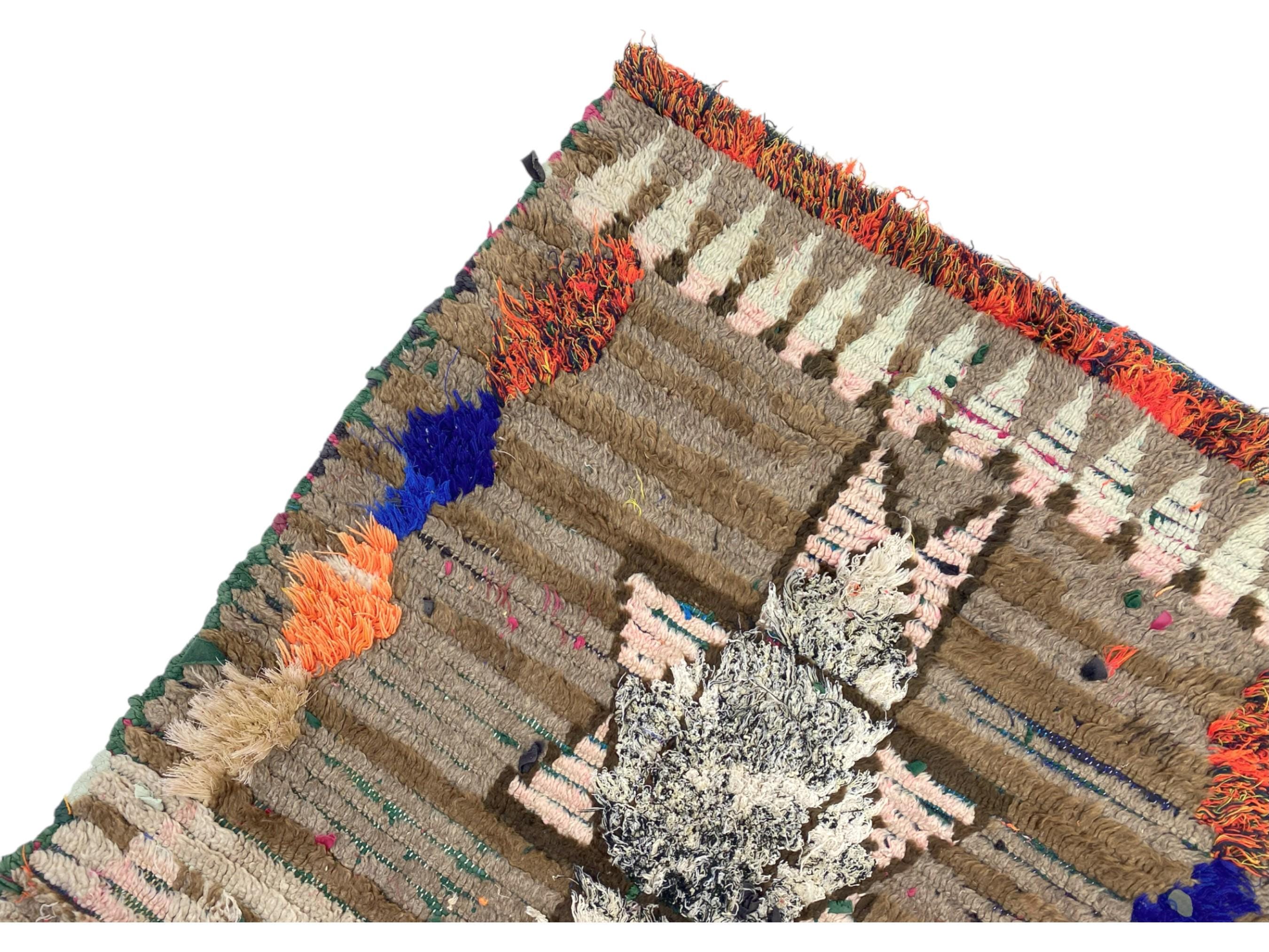 【希少・手織り】モロッコ製 ベルベルラグ／ハンドメイド・未使用 小さなヴィンテージモロッコラグ 6x3：手織りベルベルラグ - Etsy 日本