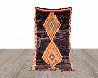3x7 ft Moroccan vintage colorful rug!