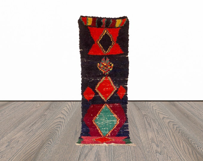 3x8 ft Moroccan Berber runner rug!