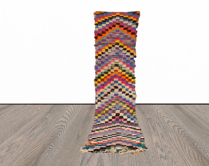 2x10 ft Moroccan long narrow runner rug!