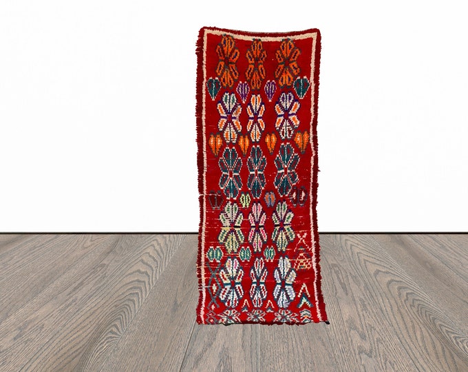 2x7 ft Berber Moroccan runner rug!