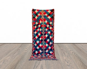 3x9 ft Moroccan vintage runner rug!