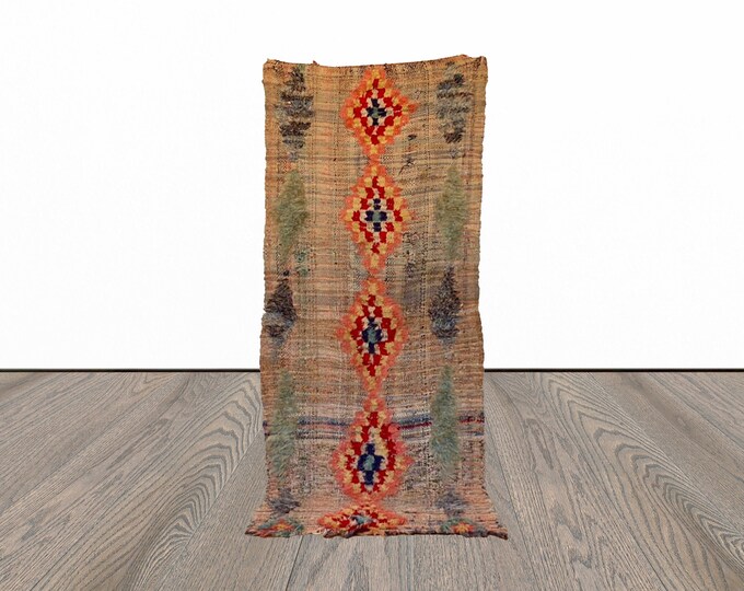 3x8 ft Berber Moroccan runner rug!