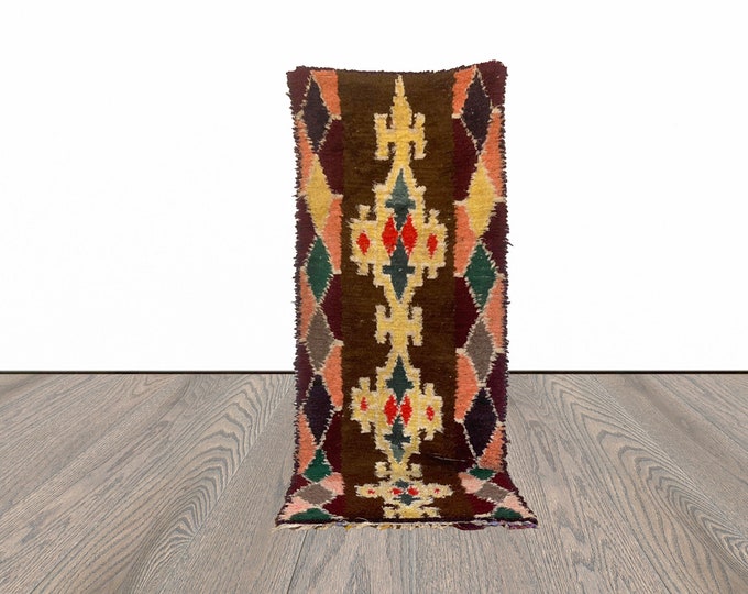 3x8 ft colorful Moroccan runner rug!