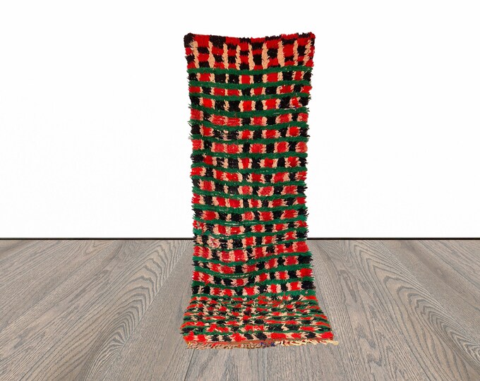 3x9 ft Moroccan colorful runner rug!