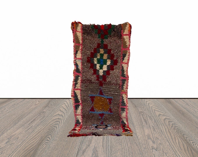 2x6 ft Moroccan vintage Berber rug!