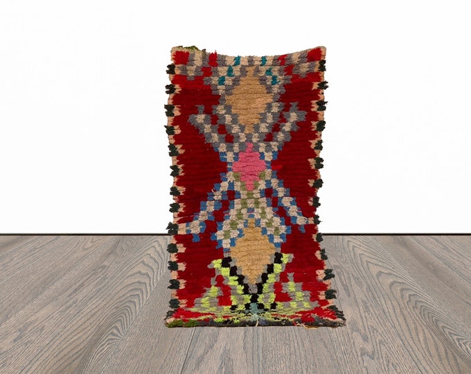 3x5 ft small colorful Moroccan area rug!