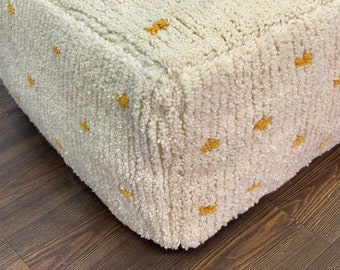 Moroccan Berber pouf ottoman!