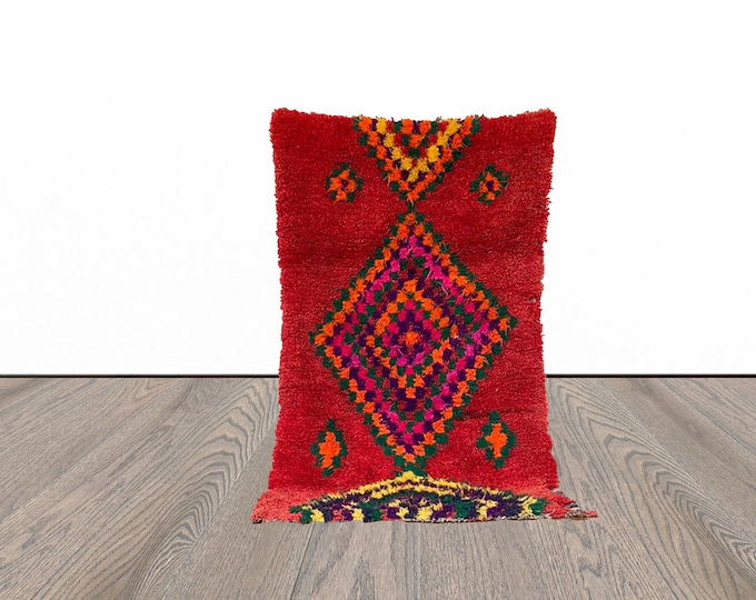 Moroccan Berber area  rug 4x6 ft!