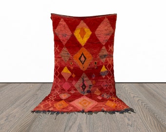 5x9 ft large Moroccan vintage rug!