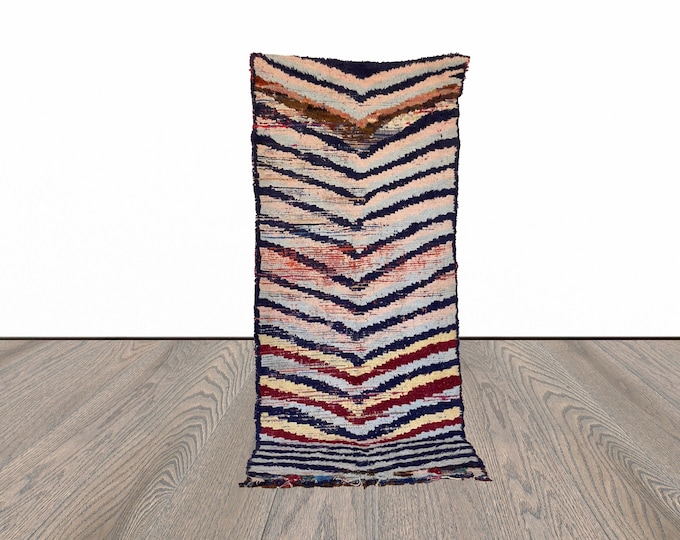 3x7 ft colorful Moroccan runner rug!