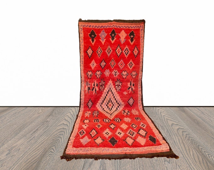 5x11 ft vintage large Moroccan rug!