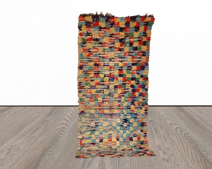 3x7 ft Moroccan vintage Berber  rug!