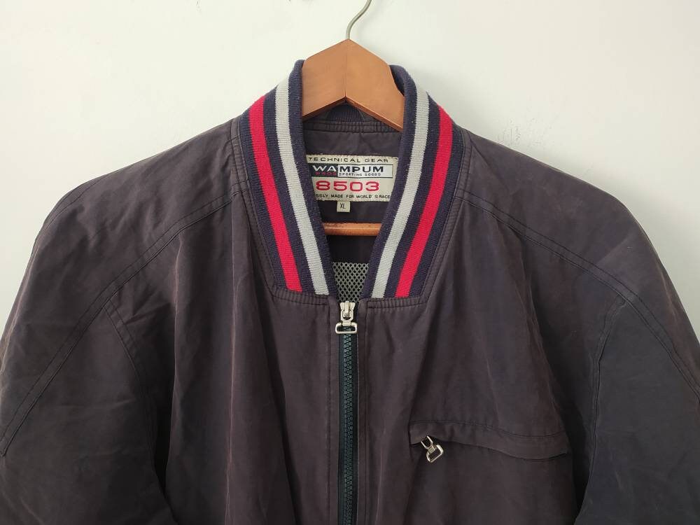 ジャケット・アウター 90s wampum blouson lampo zip made italy 1990s ITALY WAMPUM sleeve detachable design zip-up 2-way