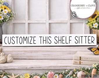 Personalized Quote Sign: Custom Wood Board Home Decor