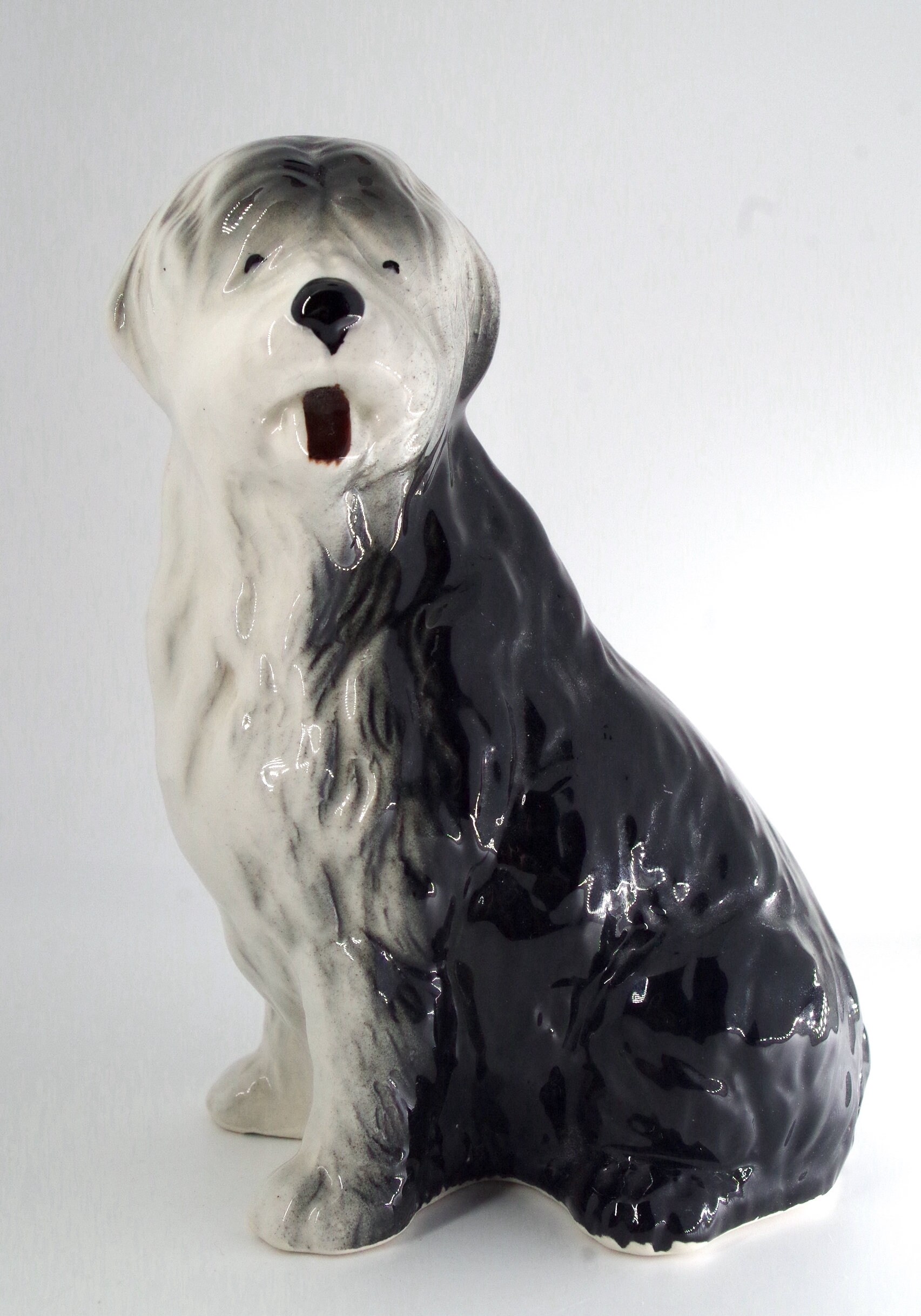 インテリア小物 犬の置物 陶器 イタリア製 オールド.イングリッシュ