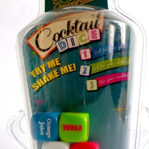 Cocktail Dice  Set from Emporium - Drinking Game