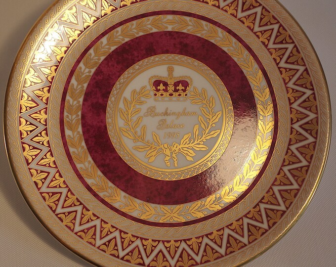 Buckingham Palace Plate 1995 Souvenir Plate, Royal Residence, Royal