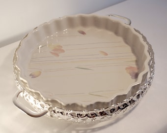 Midwinter Calypso - Style range Flan Dish with Tray