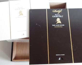 Winston Churchill Late Hour Cigar Box