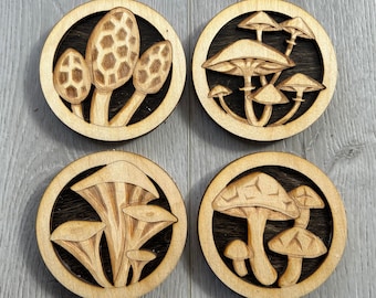 Mushroom Coaster Set