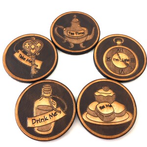 Alice In Wonderland Coaster Set
