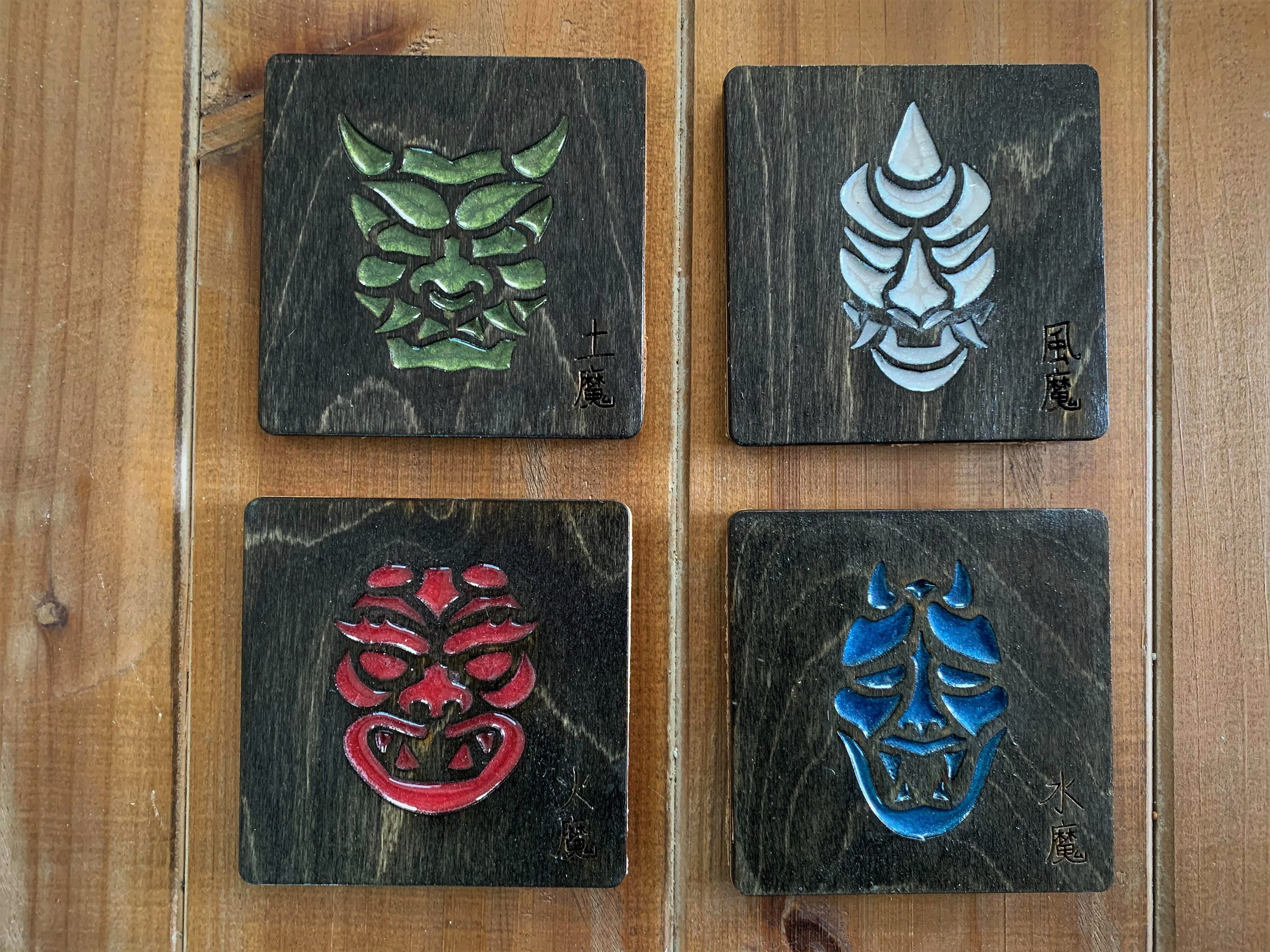 Wood Hannya - Etsy