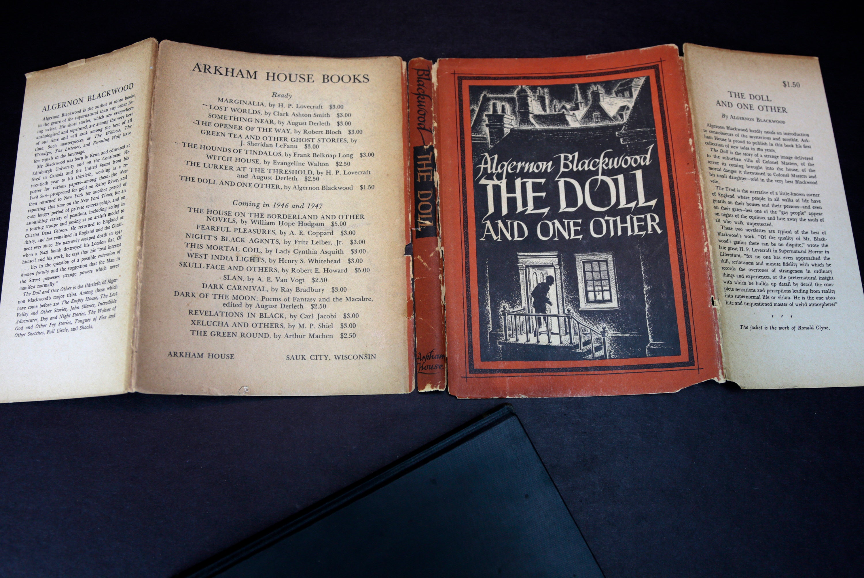 Algernon Blackwood die Puppe und eine andere 1946 first Etsy