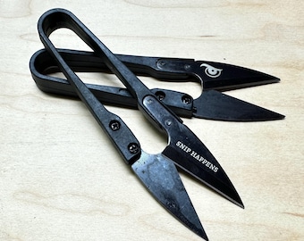 Custom Engraved Thread Snips: 4" U-Shape Embroidery Scissors