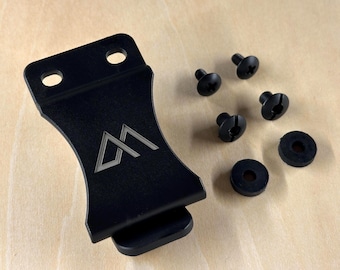 Custom Engraved Kydex Holster Clip 1.5" – Durable Tactical Belt Clip