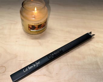 Personalized Electric Lighter Wand – Rechargeable USB Arc Lighter