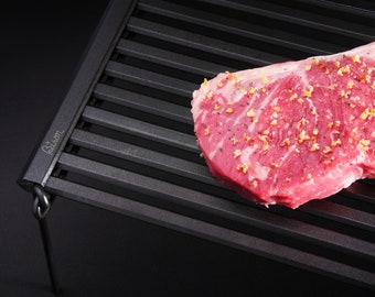 Bison Gears Rolling BBQ Camp Grill
