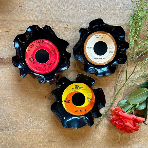 Mini Record Bowls