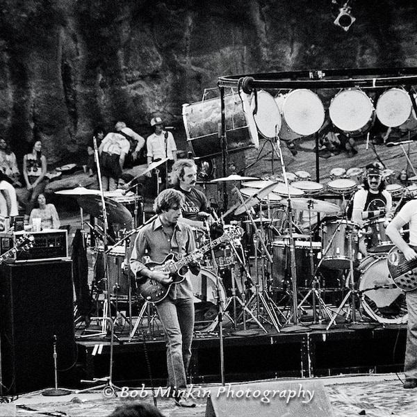 Grateful Dead Photograph — Red Rocks Amphitheater 8/12/79 —  Signed Giclée Photograph