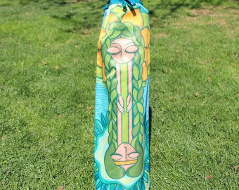 Yoga Mat Bag - Yoga Mat Carrier - Yoga Sling -Gift For Yoga Lover -Mat Bag - Yoga Bag -Pilates Mat Bag - Handmade Yoga Bag - Yoga Accessory
