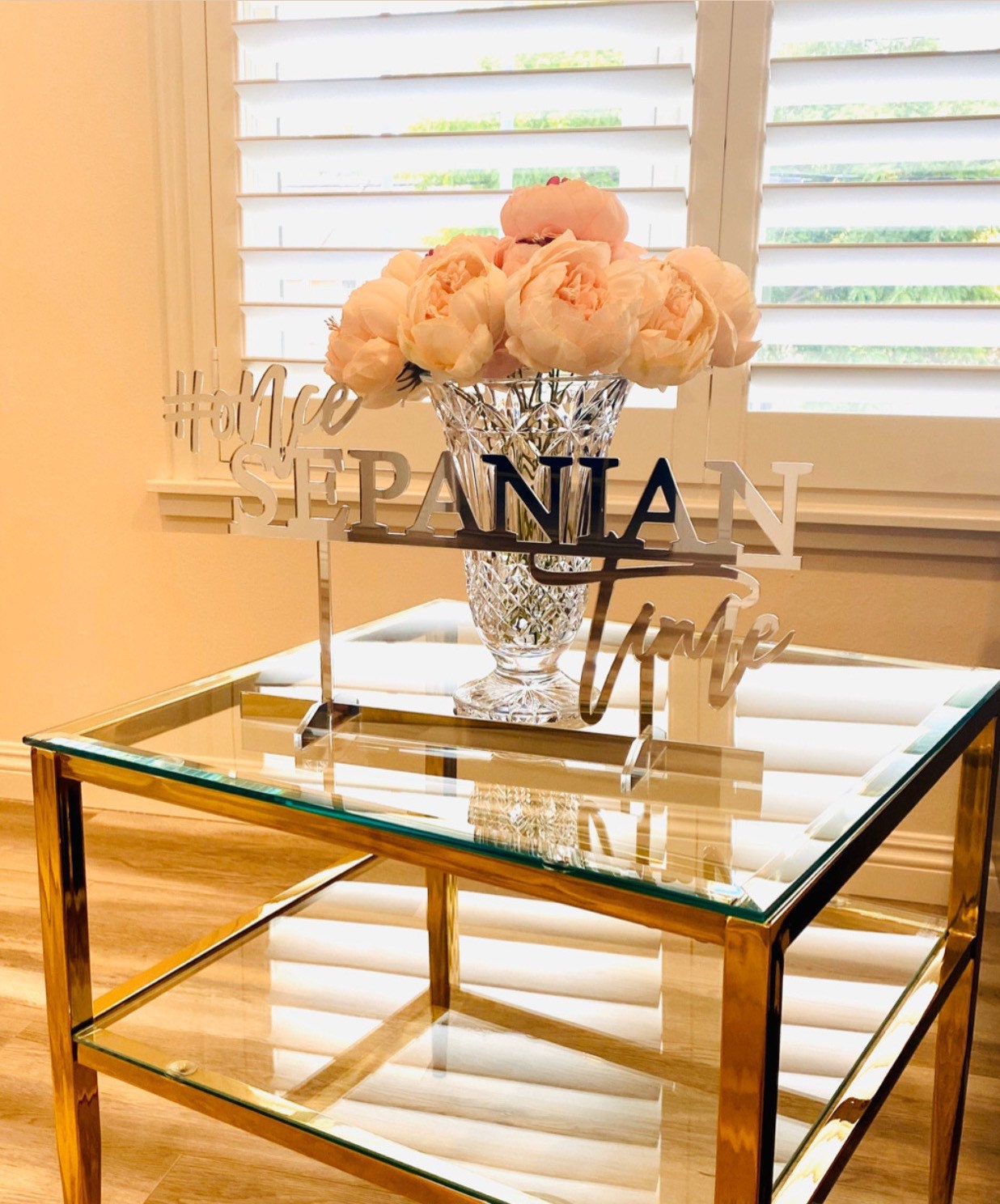 Acrylic Custom Laser Cut Table Top Acrylic Sign for Event Etsy