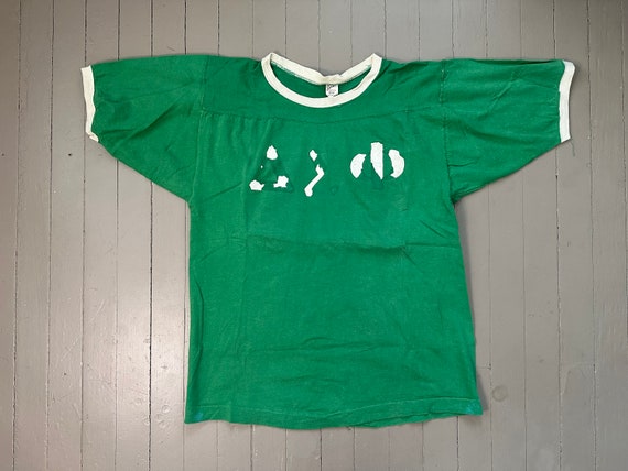 1970s Sportswear Brand Athletic Jersey T-Shirt - image 1