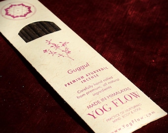GUGGUL - Hand rolled incense sticks from the Himalayas