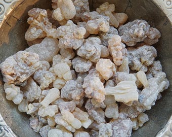 Incienso indio - Resina de incienso almizclada y floral - Boswellia serrata - GRANOS PEQUEÑOS