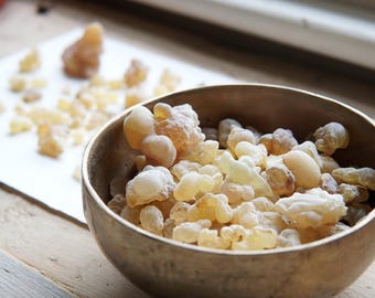 Fresh Somalian Frankincense - Uplifting, citrus incense resin - Boswellia Carterii